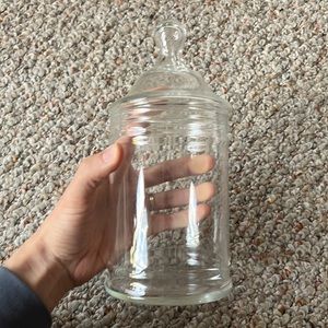 Glass jar